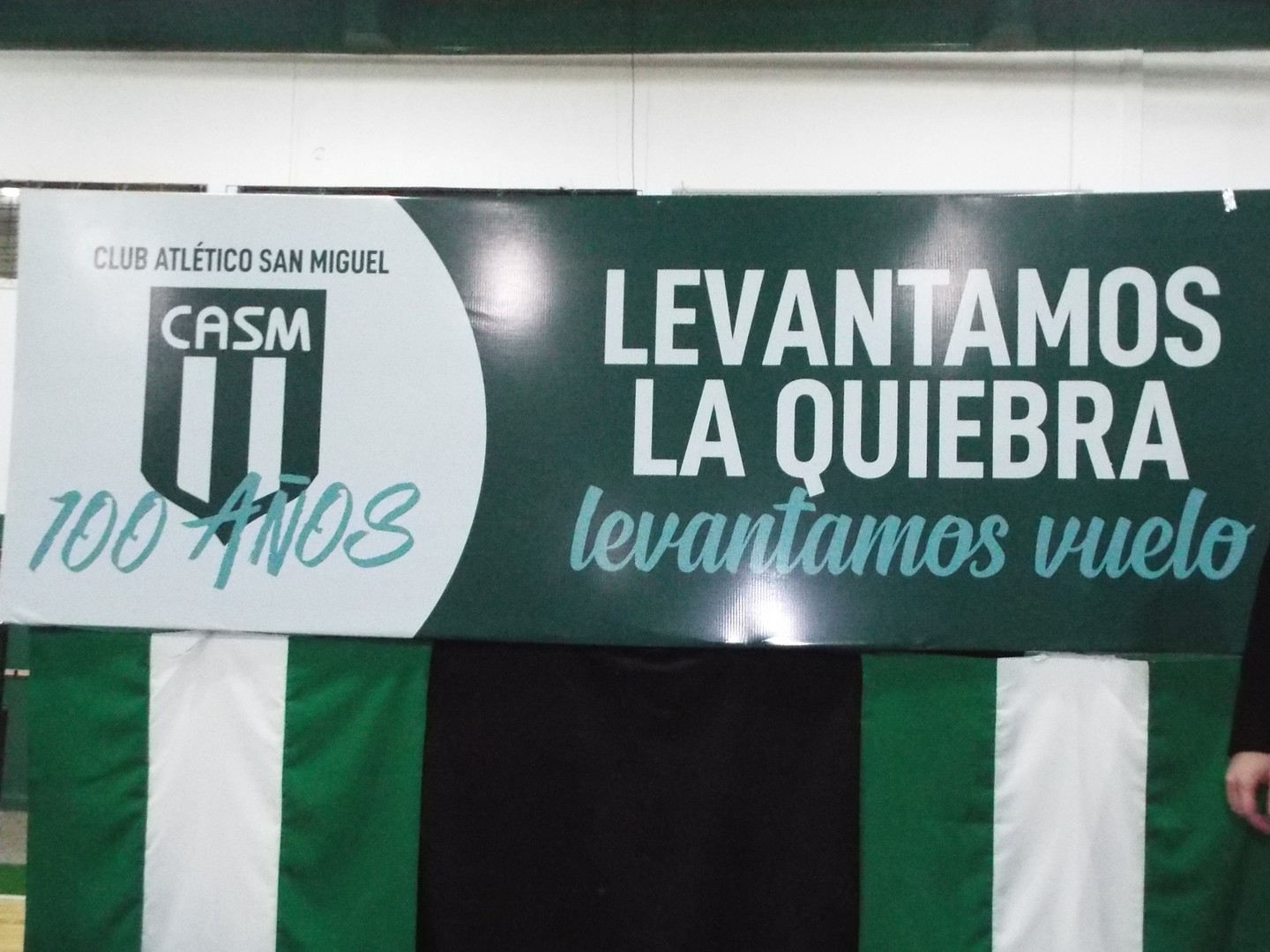 El Club Atlético San Miguel renovó sus butacas con un proyecto solidario –  Agencia Popular de Comunicación